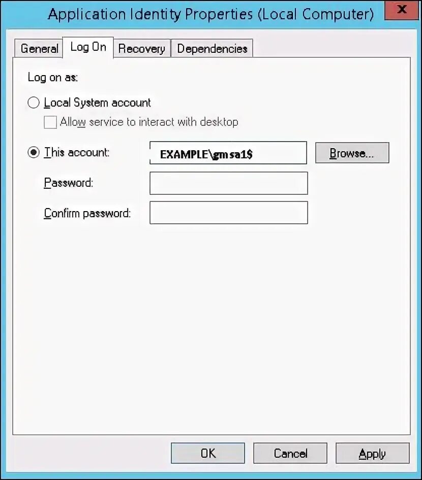 Service user accounts. Сервисная учетная запись. world wide web publishing service на русском. application identity. group managed service accounts.