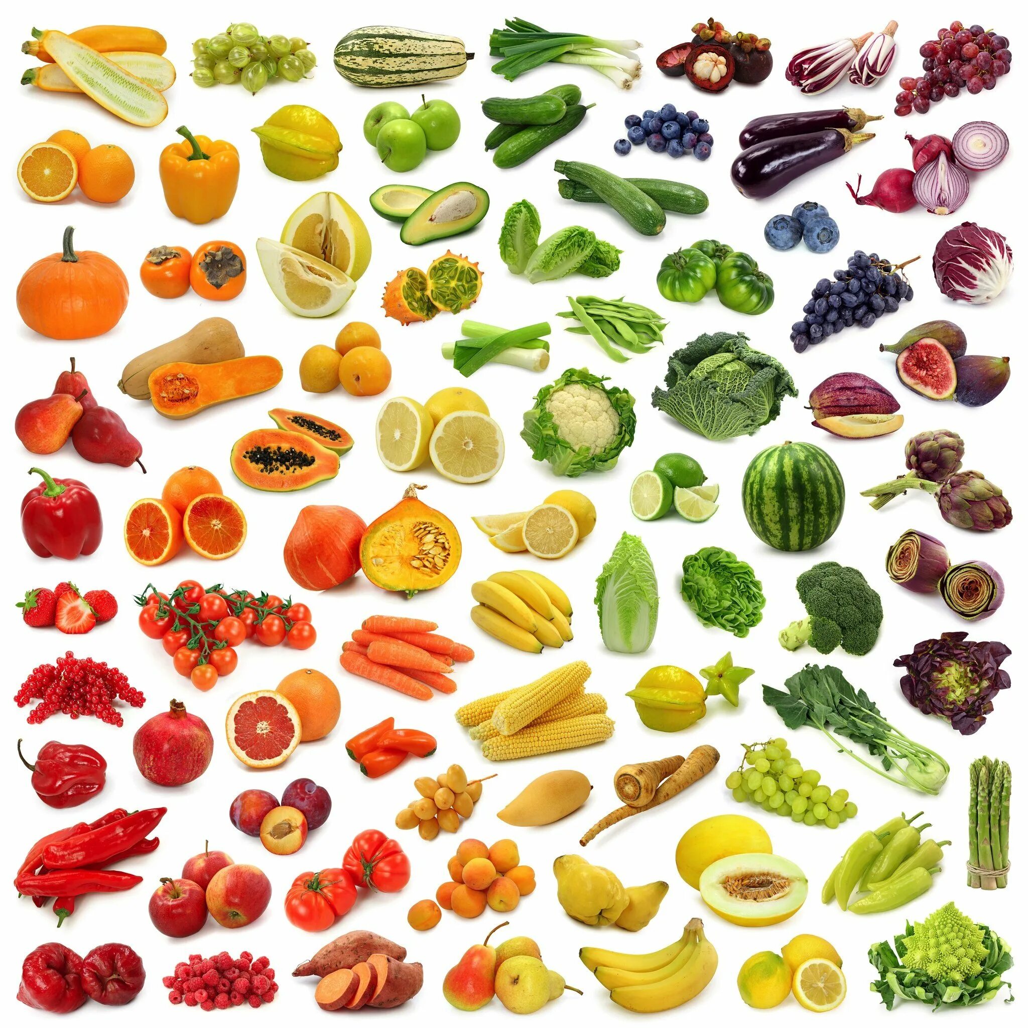 Много маленькой еды. Овощи и фрукты. Разнообразие овощей. Цветные овощи. Овощи и ягоды.