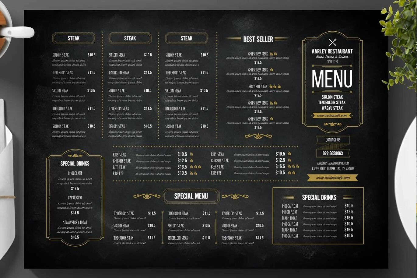 Макет меню для ресторана. Красивое меню. Дизайн меню для ресторана. Дизайнерское меню для ресторана.