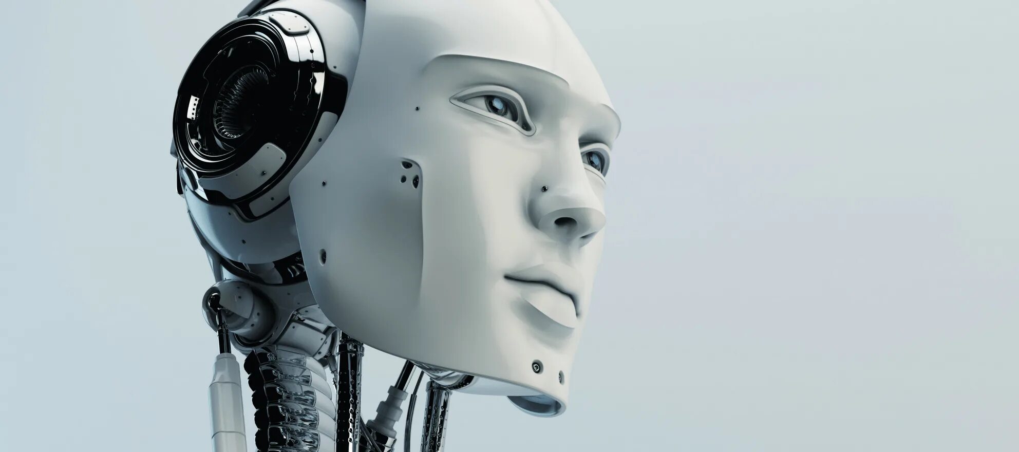 Голосовой робот. Гибрид человека и робота. Трансгуманизм. Искусственный интеллект real Life.