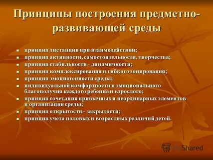 Какой принцип использован