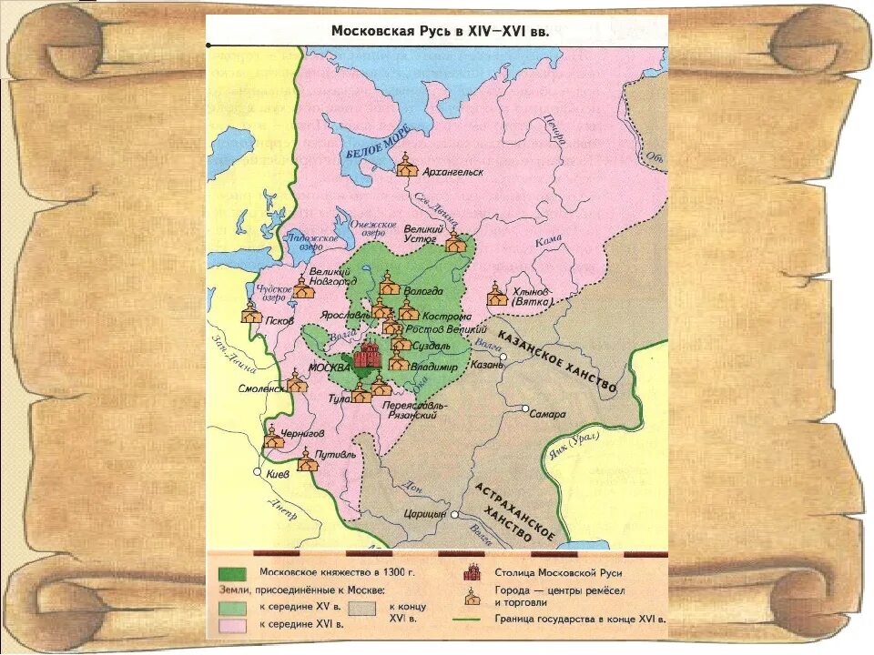 Русские земли в 14 веке кратко