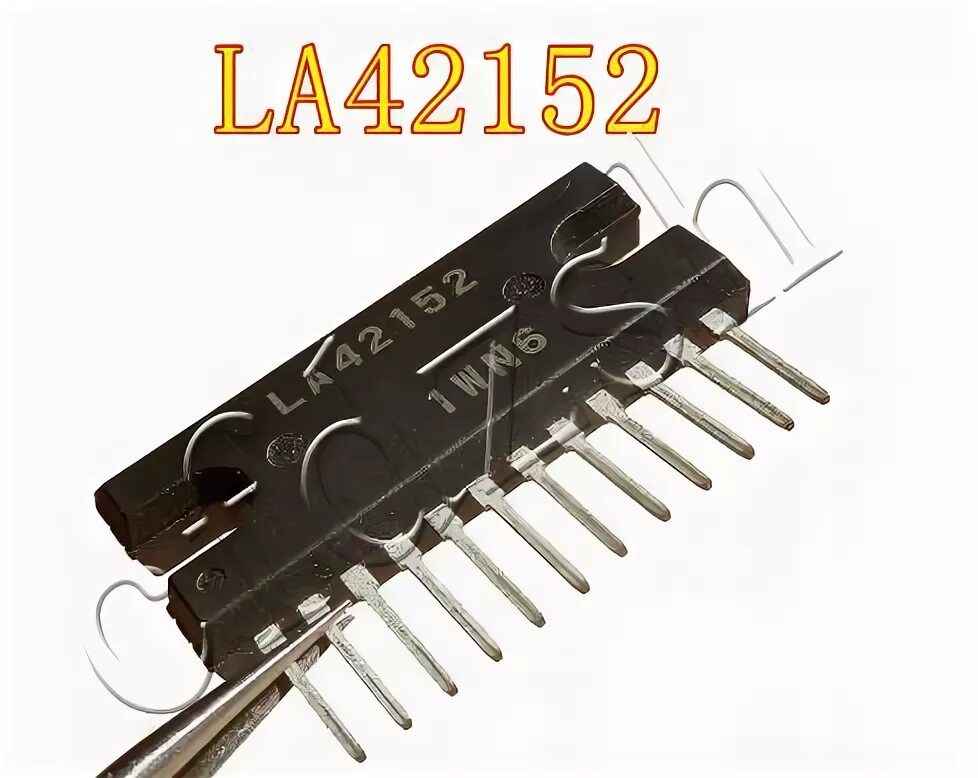 La42152 схема включения характеристики микросхема la4466 1444.00p. купить