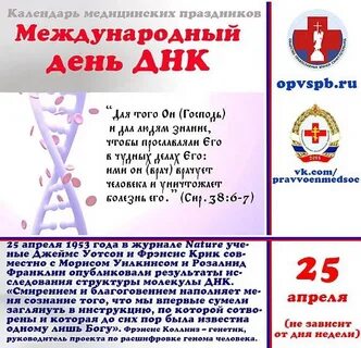 Международные дни в апреле 2024