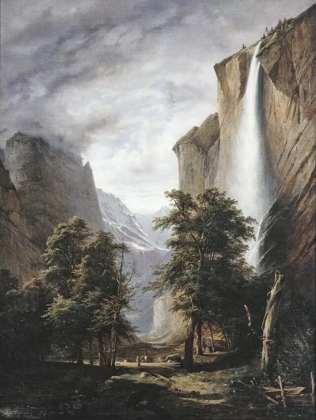 Картины кале. Александр калам (1810-1864. Александр калам (Alexandre Calame),1810-1864.Швейцария.. Калам, Александр (1810 - 1864) пейзаж с дубами. Художник Александр калам Alexandre Calame.