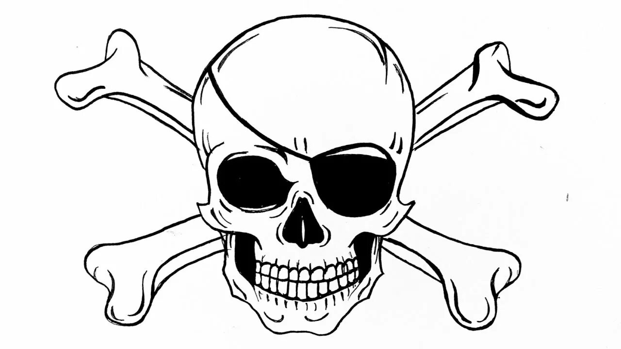Череп шаблон для вырезания Halloween Skull Stencil, 6 x 8.5 inch (M) Scary Halloween Head Stencils for Pa
