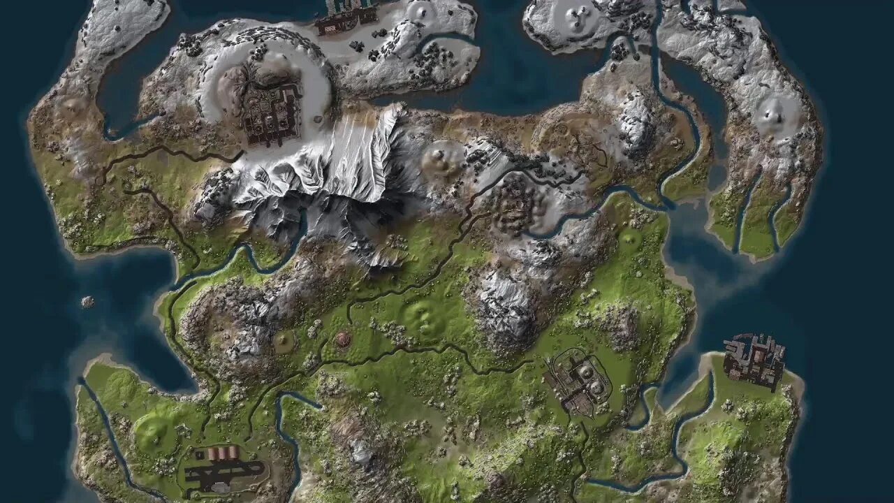 Как выглядит карта раст. Карта раст procedural map. карта раст 2025. barren карта раст. процедурал мап раст.
