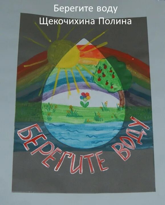 Рисунок берегите воду окружающий мир третий класс