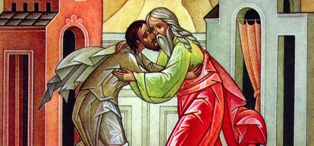 Толкование блудном сыне. Возвращение блудного сына икона. Неделя о блудном сыне 2022. Блудный сын Евангелие. Неделя о блудном сыне икона.
