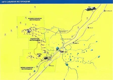Карта салымское месторождение
