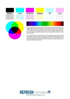 Тест epson 4 цвета