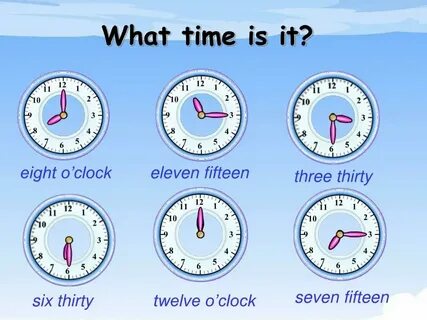 But time three