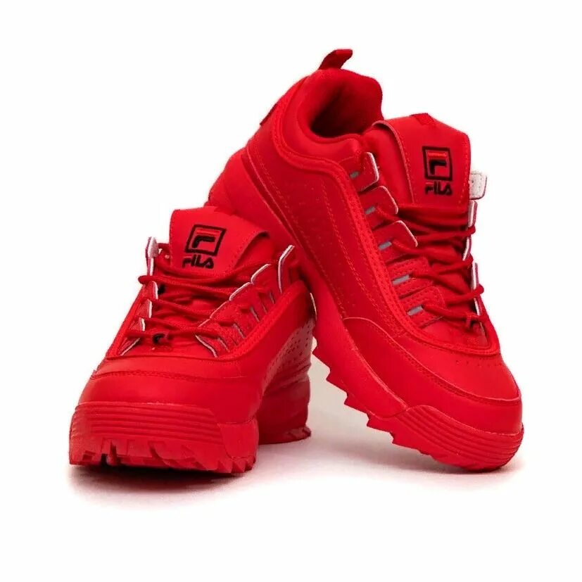 Купить s red. Кроссовки - Fila Disruptor 2 Red. Кроссовки Fila Disruptor 2 красные. Fila Disruptor 2 Red красные. Fila Disruptor 2 мужские красные кроссовки.