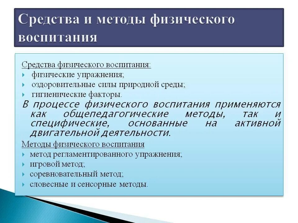 Основные методы физического воспитания. Методы физического воспитания. средства и методы физического воспитания. общепедагогические и специфические методы физического воспитания. методы упражнения в физическом воспитании.