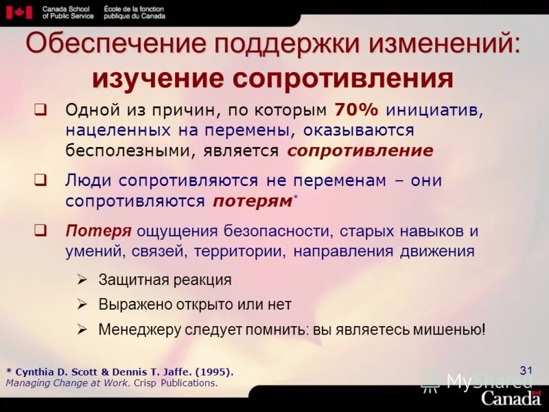 Ис средства поддержки. Обеспечение целостности данных. Маркеры необходимости изменений в обществе. Поддерживающие процессы. Обеспечение поддержки изменения.