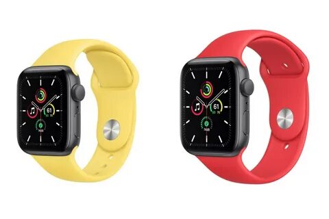 Apple watch se 40mm silver blue