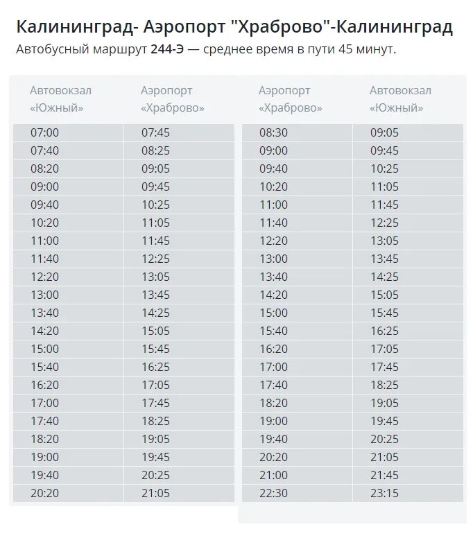 Калининград южный аэропорт автобус. Расписание аэропорта Храброво Калининград. Автобус 244 Калининград Храброво. 244э Калининград Храброво аэропорт. Автобус аэропорт Храброво Калининград Южный.