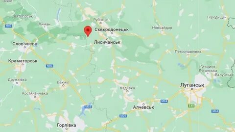 Белогоровка луганская на карте украины