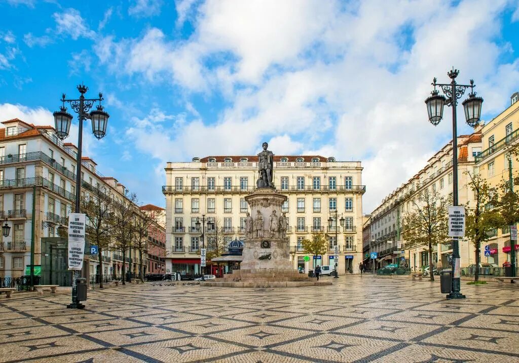 Only square. Lost in Lisbon.