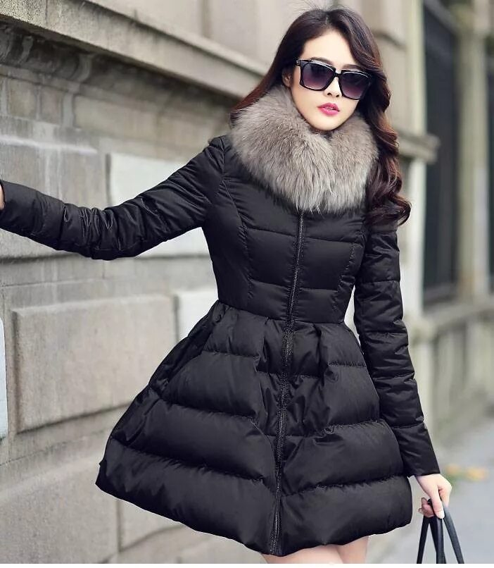 пуховик с мехом женский. пуховик женский. зимние курточки женские. стильные пуховики. пуховик женский зимние фото.