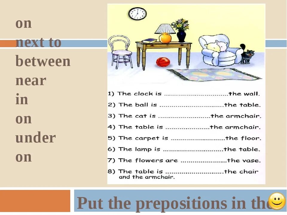 Предлоги в английском языке упражнения. Задания на предлоги английский. Задания на предлоги in on under. Предлоги места в английском упражнения. These words between