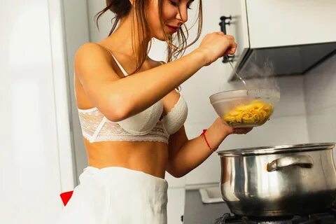Girl cooking 