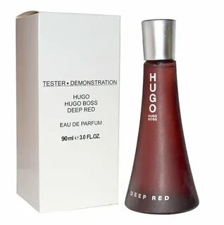 HUGO BOSS DEEP RED 90ML EDP WOMEN TESTER