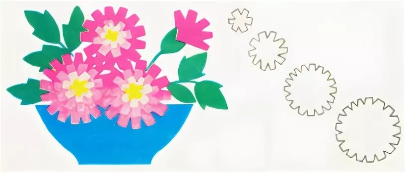 Аппликация цветов 1 класс. Цветы аппликация для детей. Аппликация цветы из цветной бумаги. Цветы для аппликации в детском саду. Аппликация букет цветов.