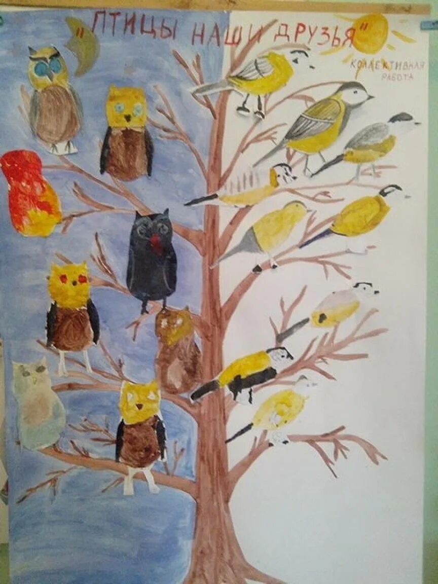 Рисование птицы в старшей группе. Рисование в старшей группе на тему птицы. Рисование ко Дню птиц в старшей группе. Рисование птица на дереве.