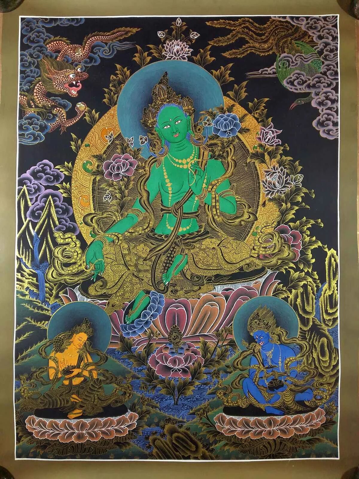 Exploring the Symbolism of Tibetan Thangka Painting - Sacred Arts Research Found