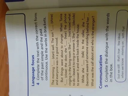 Complete the text with correct form