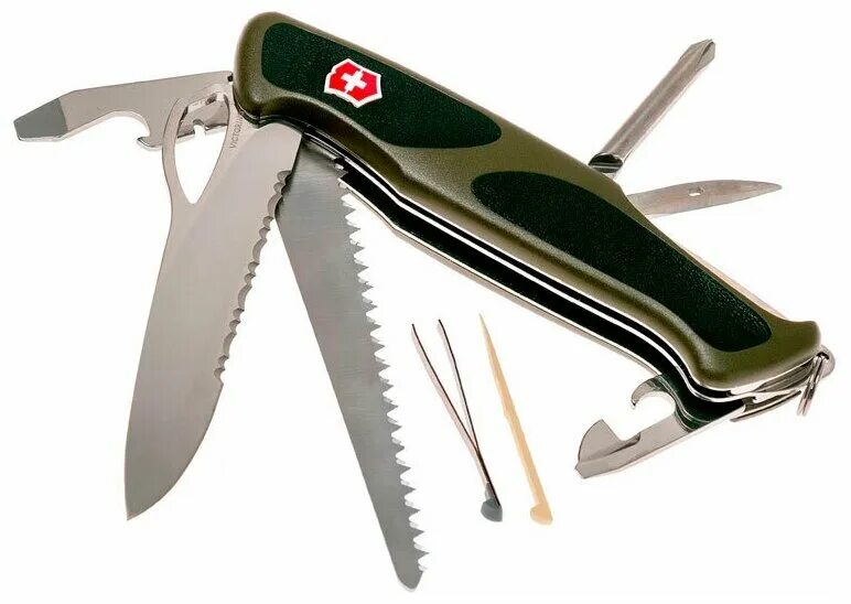 Нож многофункциональный Victorinox RANGERGRIP 178. Нож перочинный Victorinox RANGERGRIP 178. Нож Victorinox RANGERGRIP. 0.9663.Mwc4. Swiss мультитул