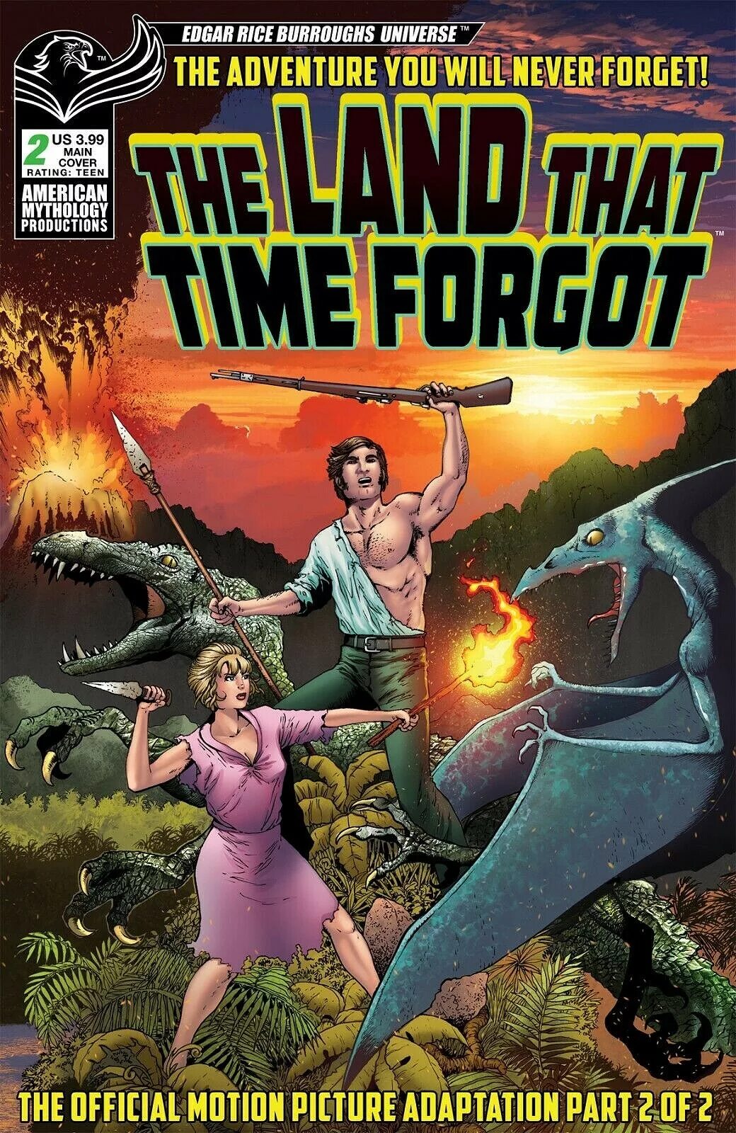 The Land that time forgot 1975. The Adventure you will never forget the Land that time forgot 1975. The Adventure you will never forget! Edgar Rice Burroughts' the Land that time forgot 1975 movie.