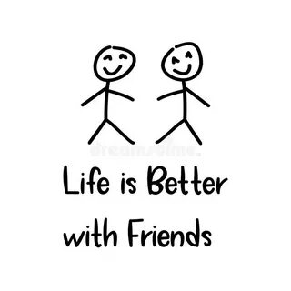 But being good with friends