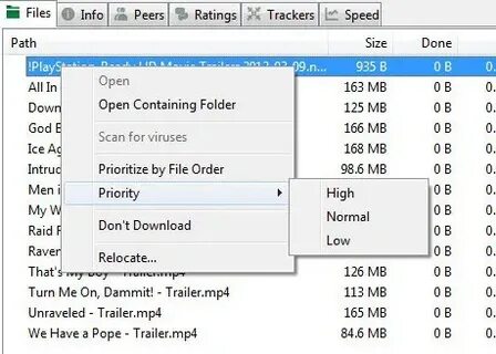 File order