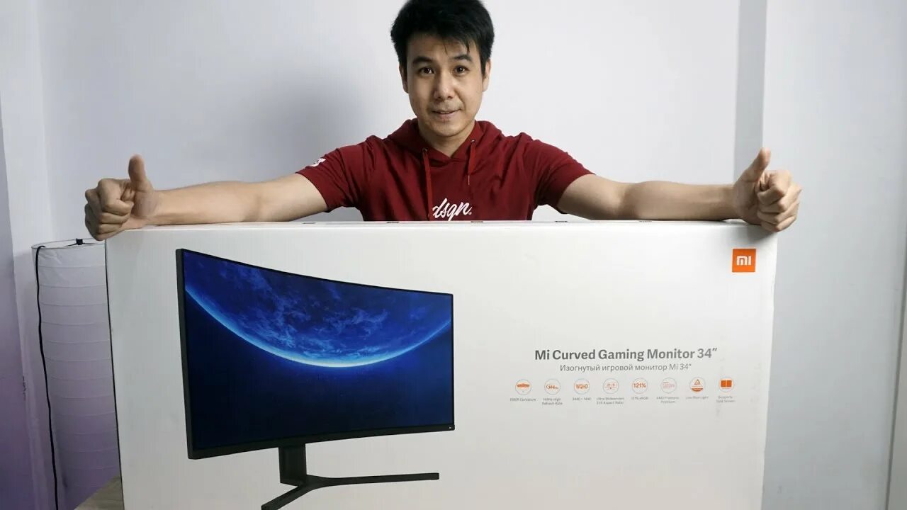 Redmi curved gaming