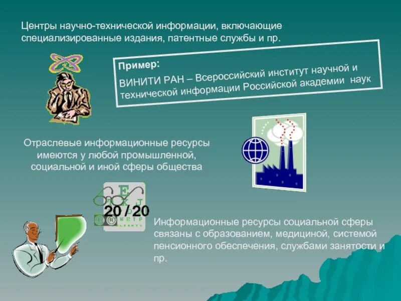 Научно-техническая информация примеры. Техническая информация примеры. Информационные ресурсы общества. Отраслевые информационные ресурсы.