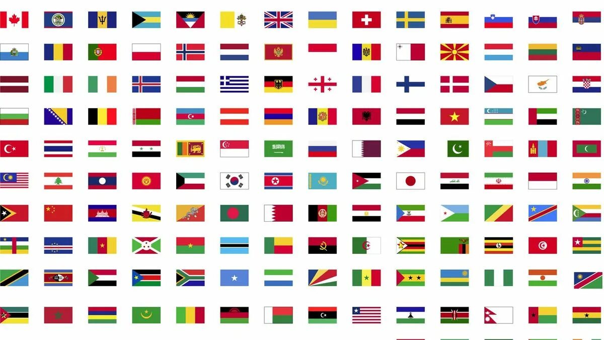 Включи разных стран. Флаги государств Евразии. Флаги всех государств. Название всех флагов.