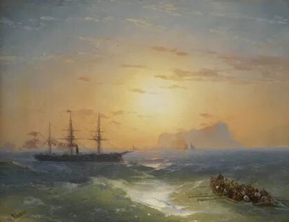 Картины айвазовского морской пейзаж