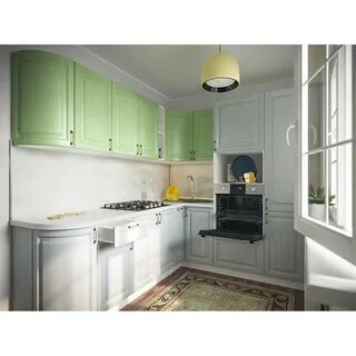 Кухня ницца оливковая
