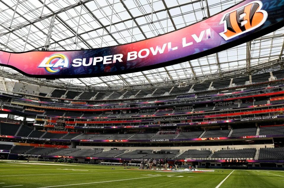 Софи стадион лос анджелес. Super stadia. Лос анджелес стэдиум. Stadia статистика логотип. Супербоул 2024.