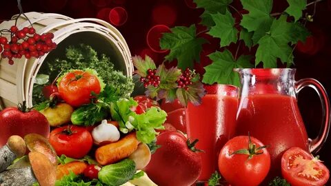 Томатный сок с овощами