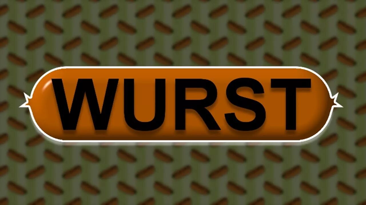 Wurst client. Wurst. Wurst Cheat. Логотип Wurst.