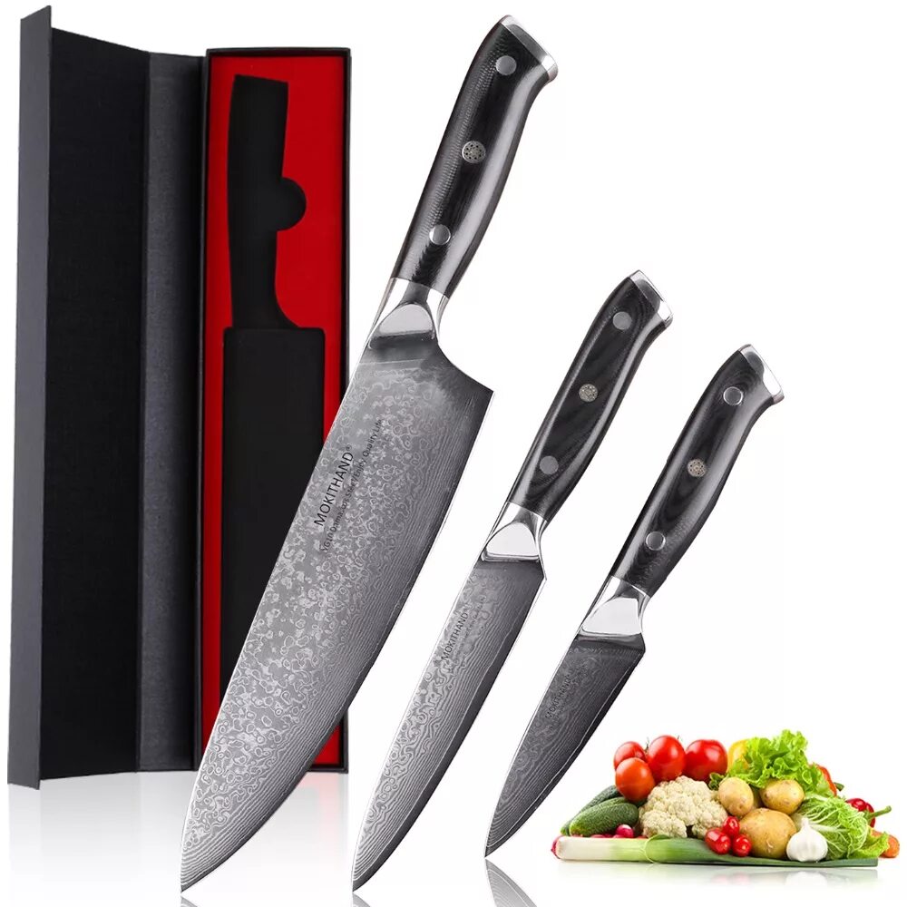 Острые кухонные ножи. Нож mokithand. Kitchen Chef Knives Set 7cr17. Ножи кухонные профессиональные японские. Набор японских ножей для кухни.