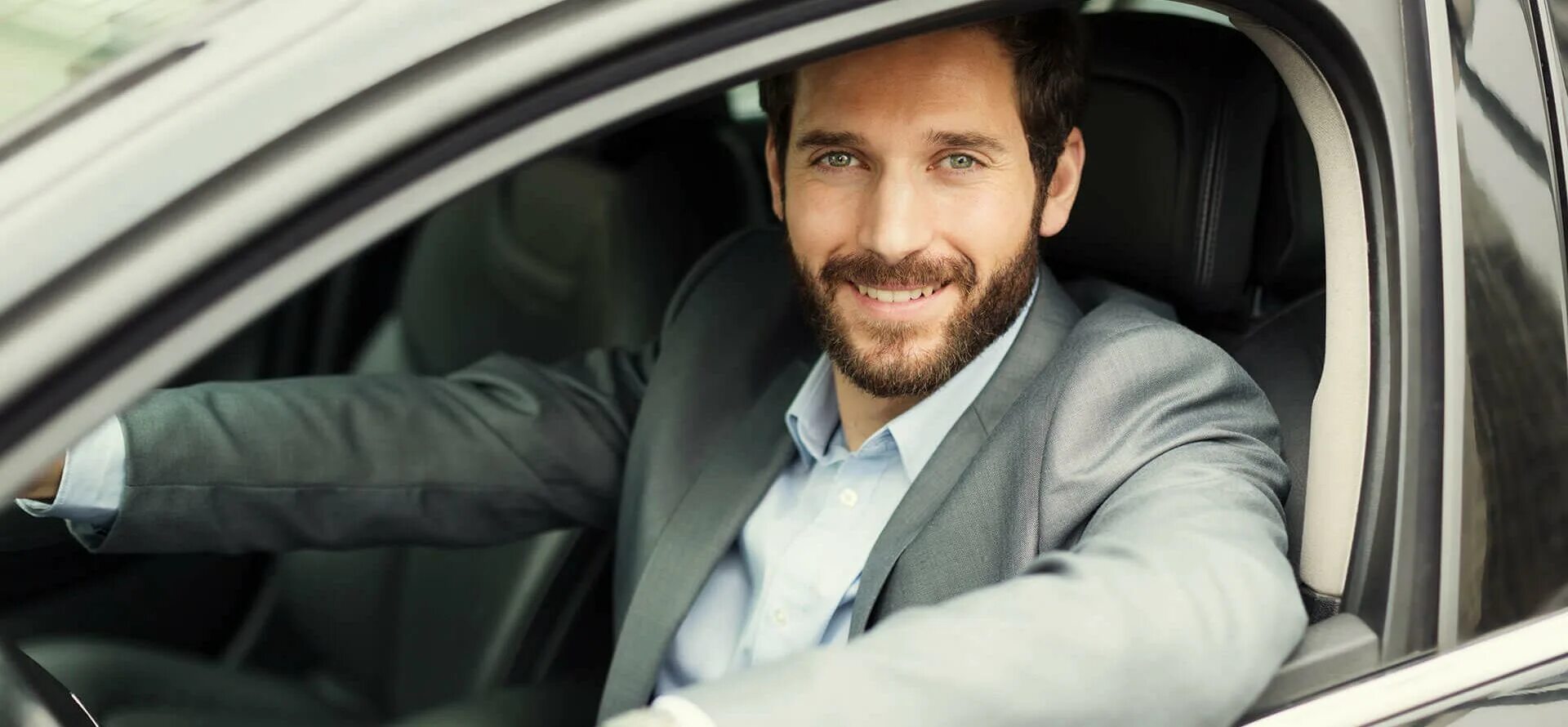 Driven smile. Driven smile
