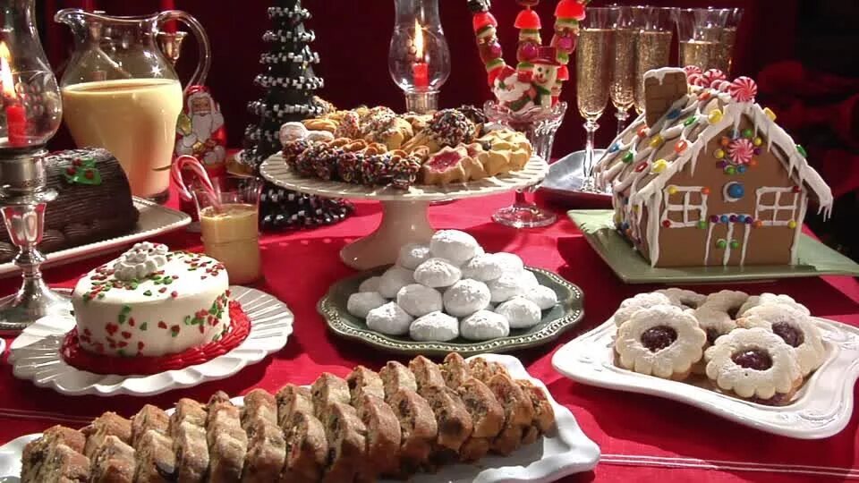 My typical new year table