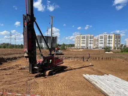 Строительство школы в микрорайоне