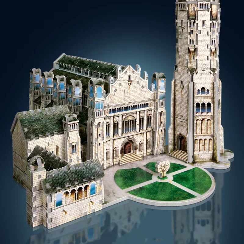 Цитадель макет. Warhammer 40000 гробница некронов. Террейн вархаммер некроны. Wrebbit 3d puzzle minas tirith. Цитадель half life 2.