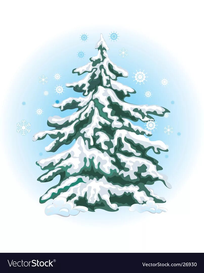 Как нарисовать заснеженную елку. Зимняя елка красками. Елки зимние мультяшные. Елка в снегу мультяшная. Как нарисовать заснеженную елку.