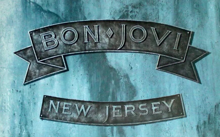 New jersey bon jovi. Bon Jovi New Jersey 1988. Bon Jovi New Jersey пластинка. Bon Jovi 1988. Bon Jovi New Jersey 1988 обложка альбома.